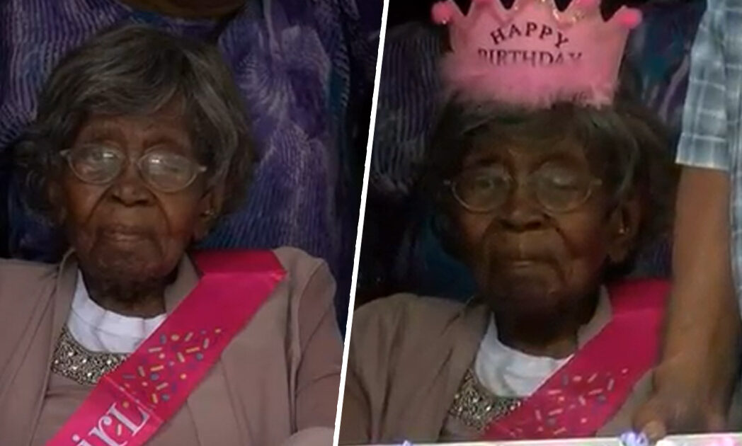 116 years old woman